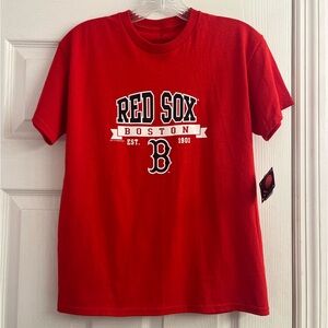 NWT: Boston Red Sox Soft As A Grape T-Shirt Youth Size L Baseball Team MLB